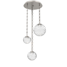 Hammerton CNB0092-03-BS-C-CH2-L1 - Gaia Round 3pc Multi-Pendant with Chain