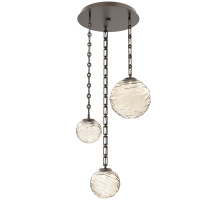 Hammerton CNB0092-03-FB-A-CH3-L1 - Gaia Round 3pc Multi-Pendant with Chain