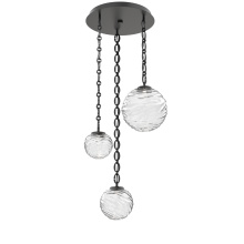 Hammerton CNB0092-03-MB-C-CH2-L1 - Gaia Round 3pc Multi-Pendant with Chain