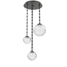 Hammerton CNB0092-03-MB-C-CH3-L1 - Gaia Round 3pc Multi-Pendant with Chain
