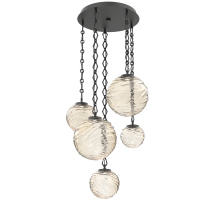 Hammerton CNB0092-05-MB-A-CH1-L3 - Gaia Round 5pc Multi-Pendant with Chain