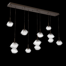 Hammerton PLB0089-09-FB-C-C01-L3 - Mesa Linear Pendant Chandelier