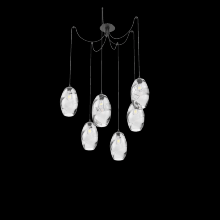 Hammerton SCB0035-06-MB-OC-C01-E2 - Ellisse Round 6pc Swag Multi-Pendant