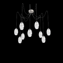 Hammerton SCB0035-09-BS-OC-C01-E2 - Ellisse Round 9pc Swag Multi-Pendant