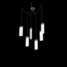 Hammerton SCB0042-06-BB-CG-C01-L3 - Parallel Round 6pc Swag Multi-Pendant
