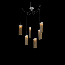 Hammerton SCB0042-06-BS-BG-C01-L1 - Parallel Round 6pc Swag Multi-Pendant