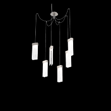 Hammerton SCB0042-06-BS-CG-C01-L3 - Parallel Round 6pc Swag Multi-Pendant