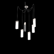 Hammerton SCB0042-06-BS-CR-C01-L3 - Parallel Round 6pc Swag Multi-Pendant