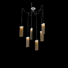 Hammerton SCB0042-06-CS-BG-C01-L1 - Parallel Round 6pc Swag Multi-Pendant