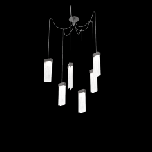 Hammerton SCB0042-06-GP-CG-C01-L3 - Parallel Round 6pc Swag Multi-Pendant