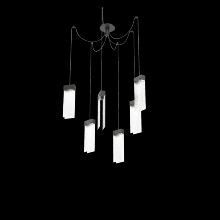 Hammerton SCB0042-06-MB-CR-C01-L3 - Parallel Round 6pc Swag Multi-Pendant