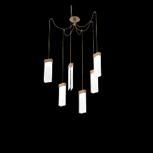 Hammerton SCB0042-06-NB-CG-C01-L1 - Parallel Round 6pc Swag Multi-Pendant