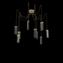 Hammerton SCB0042-09-NB-SG-C01-L1 - Parallel Round 9pc Swag Multi-Pendant
