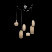 Hammerton SCB0091-06-CS-B-C01-L3 - Vessel Round 6pc Swag Multi-Pendant