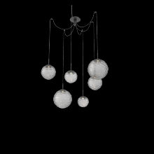 Hammerton SCB0092-06-MB-S-C01-L1 - Gaia Round 6pc Swag Multi-Pendant