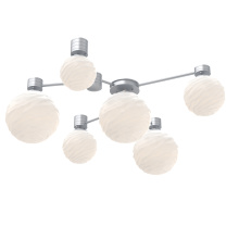 Hammerton SMB0092-H6-CS-WL-L3 - Gaia 6pc Round Hub & Spoke