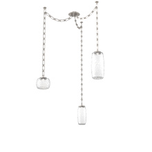 Hammerton SNB0091-03-BS-C-CH3-L3 - Vessel Multi Light Pendant Beige Silver
