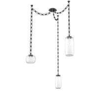 Hammerton SNB0091-03-MB-C-CH3-L3 - Vessel Multi Light Pendant Matte Black