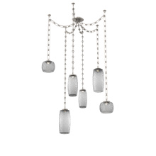 Hammerton SNB0091-06-BS-S-CH3-L3 - Vessel Multi Light Pendant Beige Silver