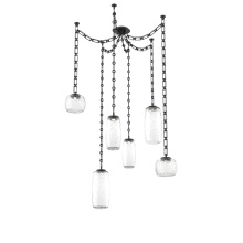 Hammerton SNB0091-06-MB-C-CH3-L3 - Vessel Multi Light Pendant Matte Black