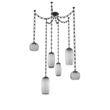 Hammerton SNB0091-06-MB-S-CH3-L3 - Vessel Multi Light Pendant Matte Black