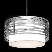 Hammerton CHB0013-24-CS-SH-001-E2 - Tempest Drum with Linen Shade - 24-Inch