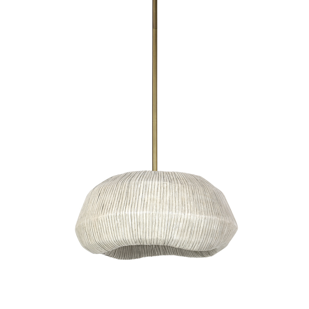 RAVENNA PENDANT SMALL WHITEWASH