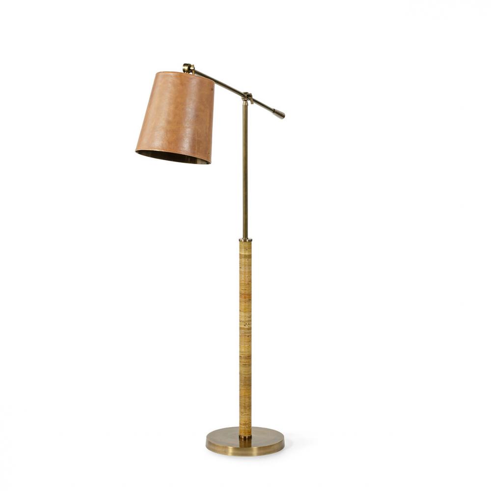 HENDRICK FLOOR LAMP COGNAC