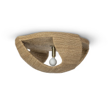 Palecek 2173-01 - CORSICA FLUSH MOUNT NATURAL
