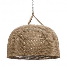 Palecek 2411-79 - GREEN OAKS OVERSIZE PENDANT NATURAL