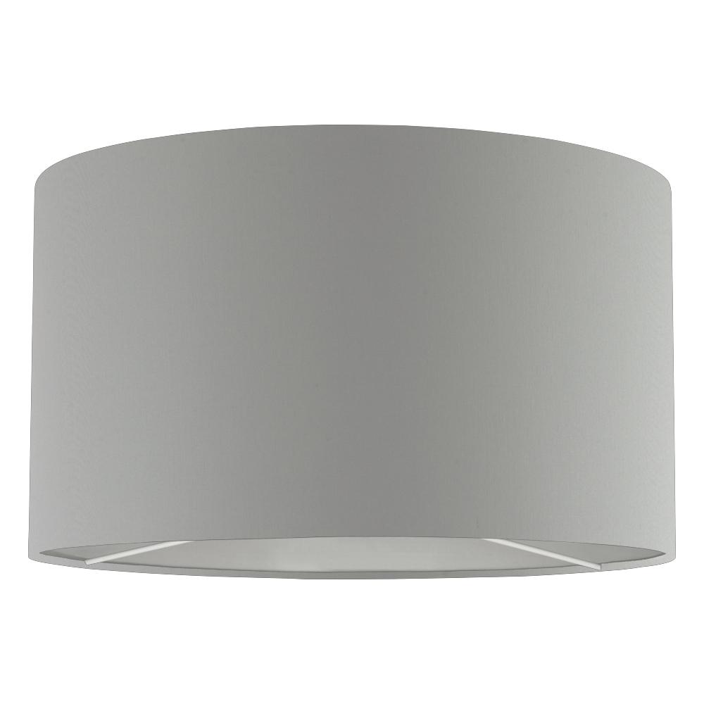 Policara - Optional Shade for Santander, Nadina 1 or Policara Floor Lamp.Grey Exterior Silver I