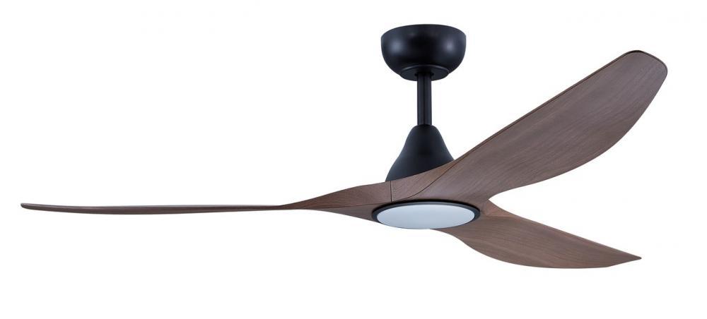60" SURFLINE LED c/fan, Blk/Walnut