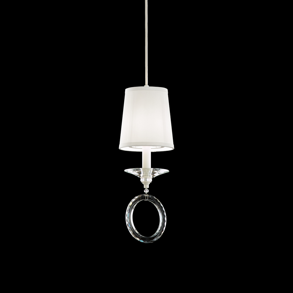 Emilea 1 Light 120V Mini Pendant in Heirloom Bronze with Clear Optic Crystal