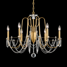 Schonbek 1870 AR1006N-06O - Esmery 6 Light 120V Chandelier in White with Clear Optic Crystal