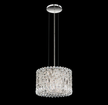 Schonbek 1870 RS8345N-401H - Sarella 8 Light 120V Pendant in Polished Stainless Steel with Heritage Handcut Crystal