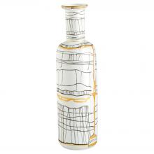 Cyan Designs 11430 - Lindus Vase |Bk | Wh| Md