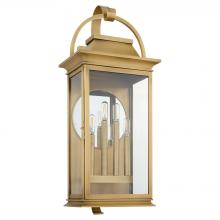 Cyan Designs 11997 - Concord 4 Light Outdoor Wall Sconce - Heritage Brass