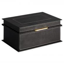Cyan Designs 12004 - Garcia Box | Black | Brass - Large