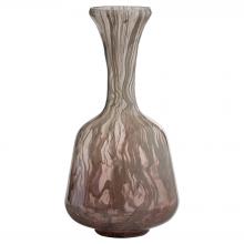 Cyan Designs 12104 - Billow Bottle Vase | Grey Swirl - Large