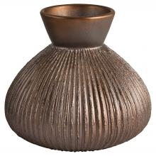 Cyan Designs 12180 - Starship Vase | Metallic Bronze - Stout