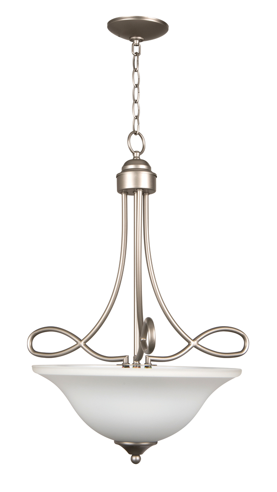 3 Light Inverted Pendant