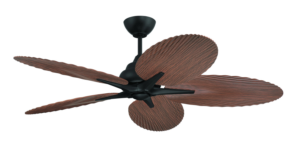 52" Ceiling Fan w/ABS Blades, Wet Rated, 2-Wire HW wall control