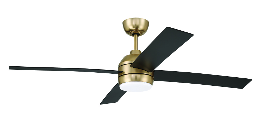 52" Ceiling Fan w/Blades,  CM-7W-LED Control