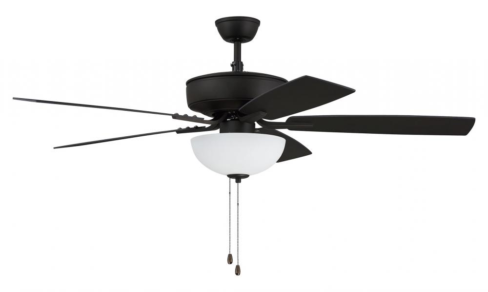 Pro Plus 211 52" 5-Blade Ceiling Fan in Espresso w/ Espresso/Walnut Blades