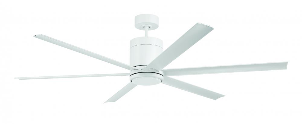 65 " Ceiling Fan w/Blades & LED Light Kit, Wet Rated