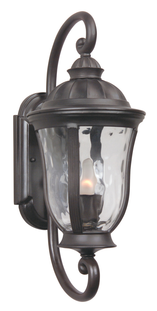 Frances 1 Light 8" Outdoor Wall Lantern in Oiled Bronze Outdoor