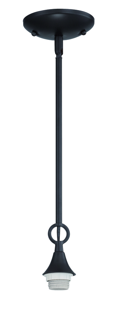 Design-A-Fixture 1 Light Mini Pendant Hardware in Matte Black