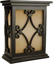 Craftmade CH1515-BK - Hand-Carved Scroll Design Chime in Black