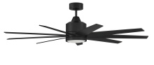Craftmade CHP60FB9 - 60" Ceiling Fan w/DC Motor, Blades, LED Light Kit, Damp Rated