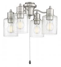 Craftmade LK403107-BNK-LED - 4 Light Universal Energy Star Light Kit in Brushed Polished Nickel